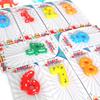 1PC Dinosaur Digital Candles Cake Decorations 0-9 Year Old Happy Birthday Cake Candle Colorful Digital Candle Party Supplies