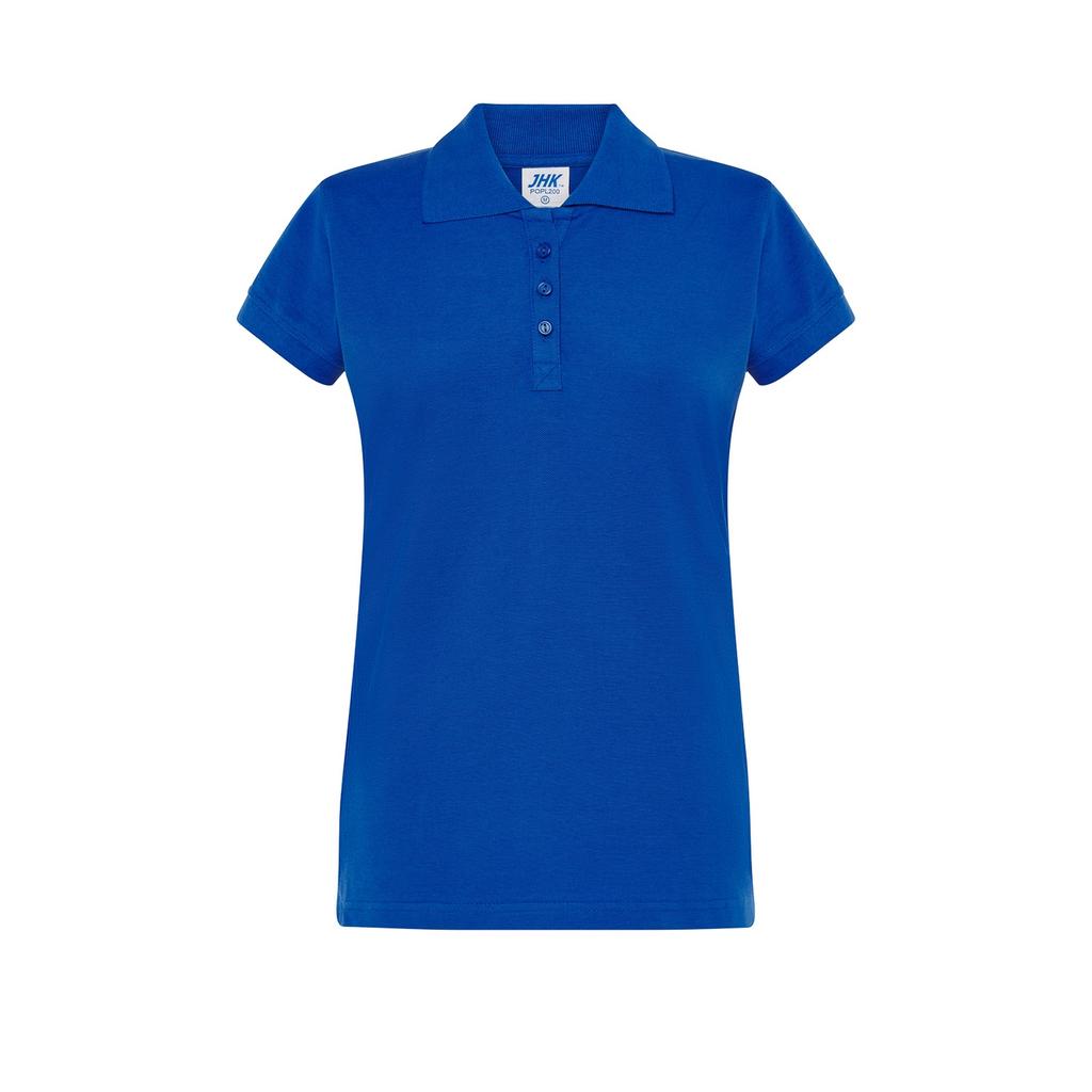 JHK Womens/Ladies Plain Plus Polo Shirt