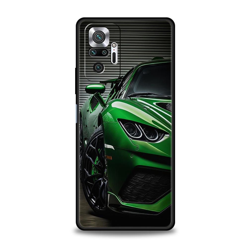 Phone Case For Xiaomi Redmi Note 14 13 12 5G 9S 9 10 11 Pro Plus 4G 9T 14C 13C 12C 10C 9C 9A Soft Cover Super Car Sport