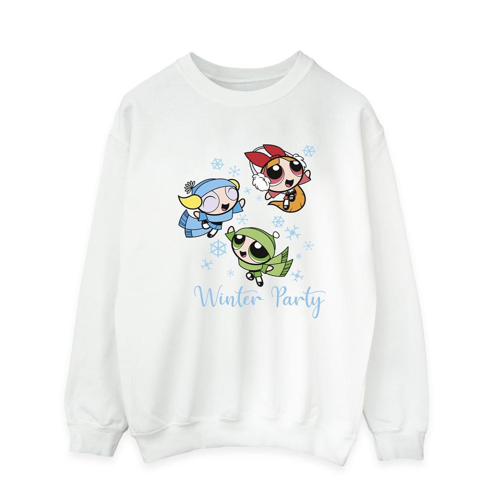 The Powerpuff Girls Mens Girls Winter Party Sweatshirt