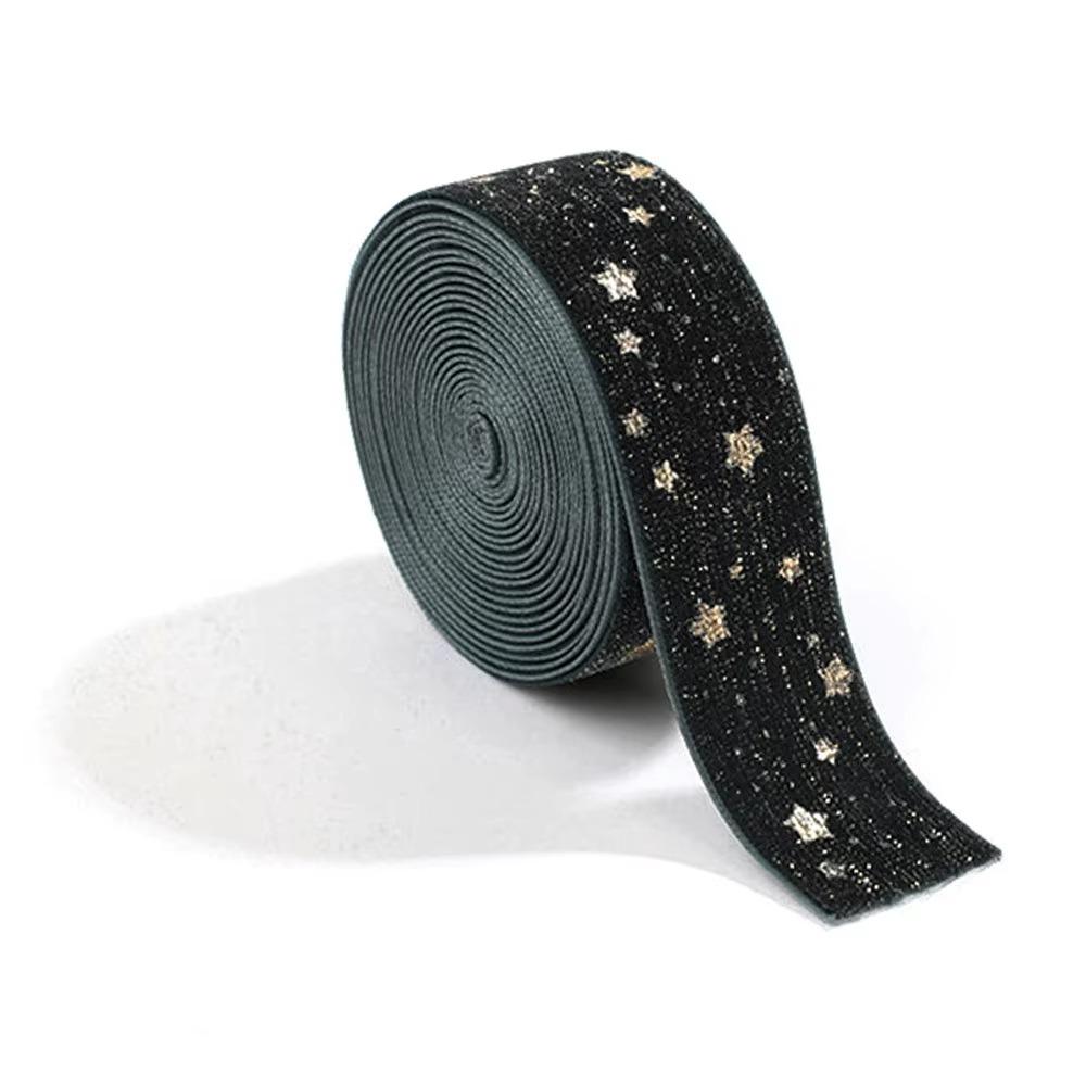 High-Quality Wired Velvet Ribbon 2.5CM Width Christmas Packaging Ribbon  Bow Making