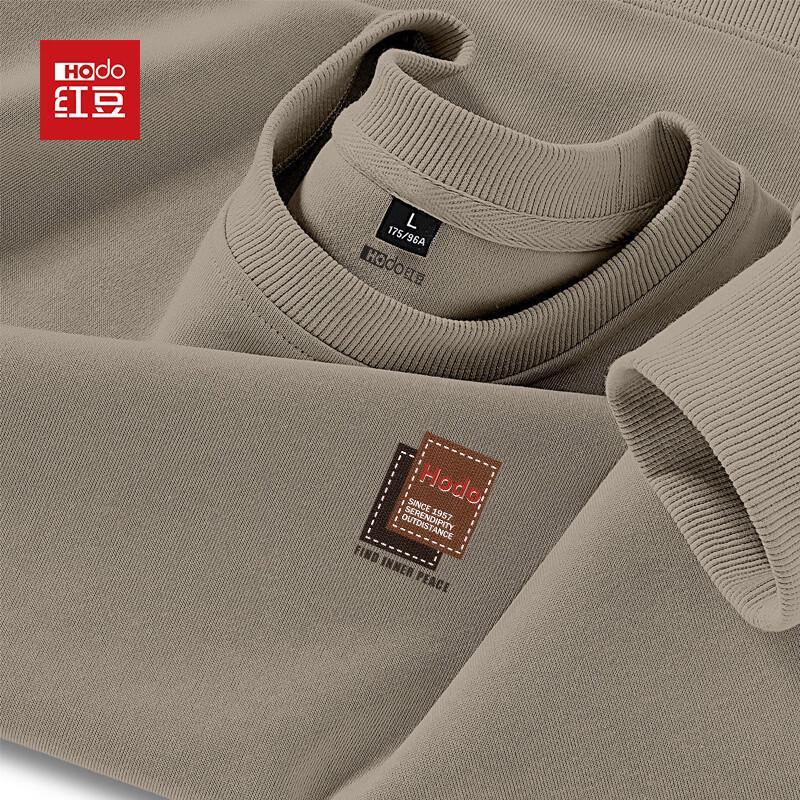 Hodo Men's Japanese Style Cotton Blend Round Neck Sweatshirt