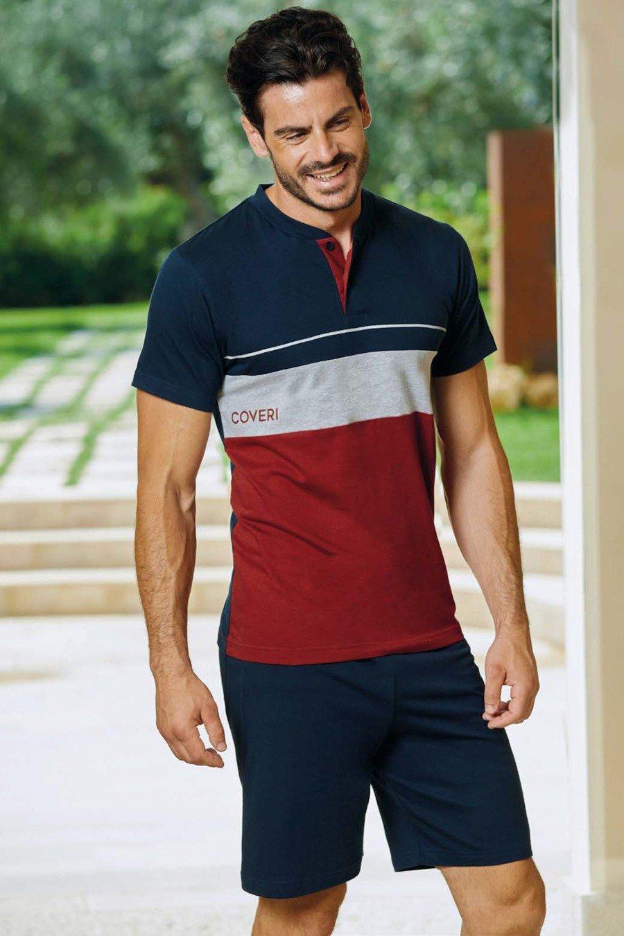 

комплект: футболки та шорти Enrico Coveri (80365) 48(M) різнокольорові кольору
