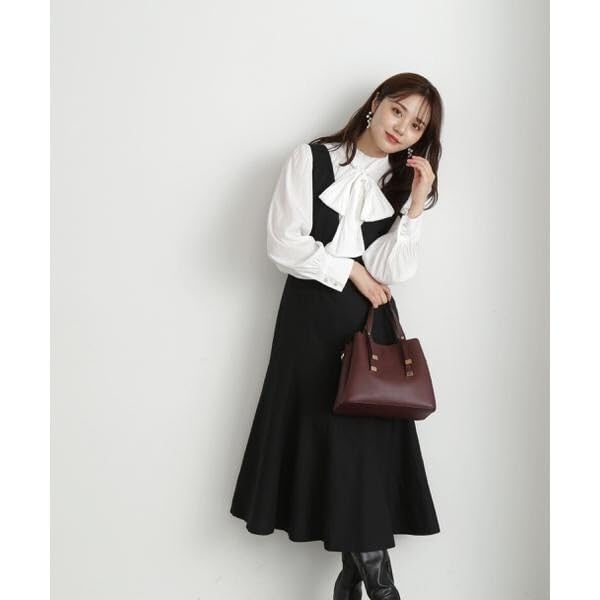 Mermaid tweed jumper skirt