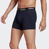 adidas Stretch Boxer Briefs 3-Pack Men Underwear Navy-Blue FS8394