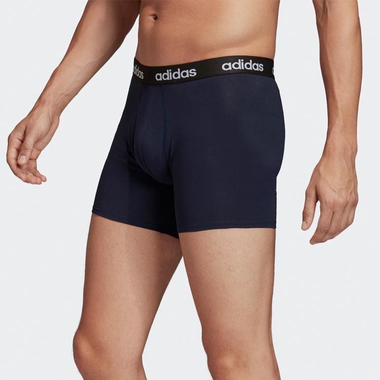 adidas Stretch Boxer Briefs 3-Pack Men Underwear Navy-Blue FS8394