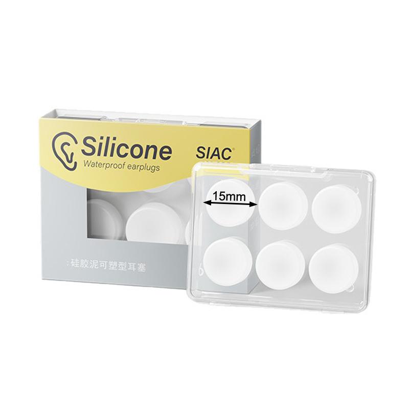 Silicone Ear Plugs Noise Reduction Sleep Anti Canceling Sound Insulation Earplug Protection Sleeping Reusable Ear Plugs