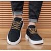 Spring New Breathable Men's Canvas Shoes, Casual Men's Shoes Student Shoes, Youth Tide Board Shoes Hong Kong Style Cloth Shoes