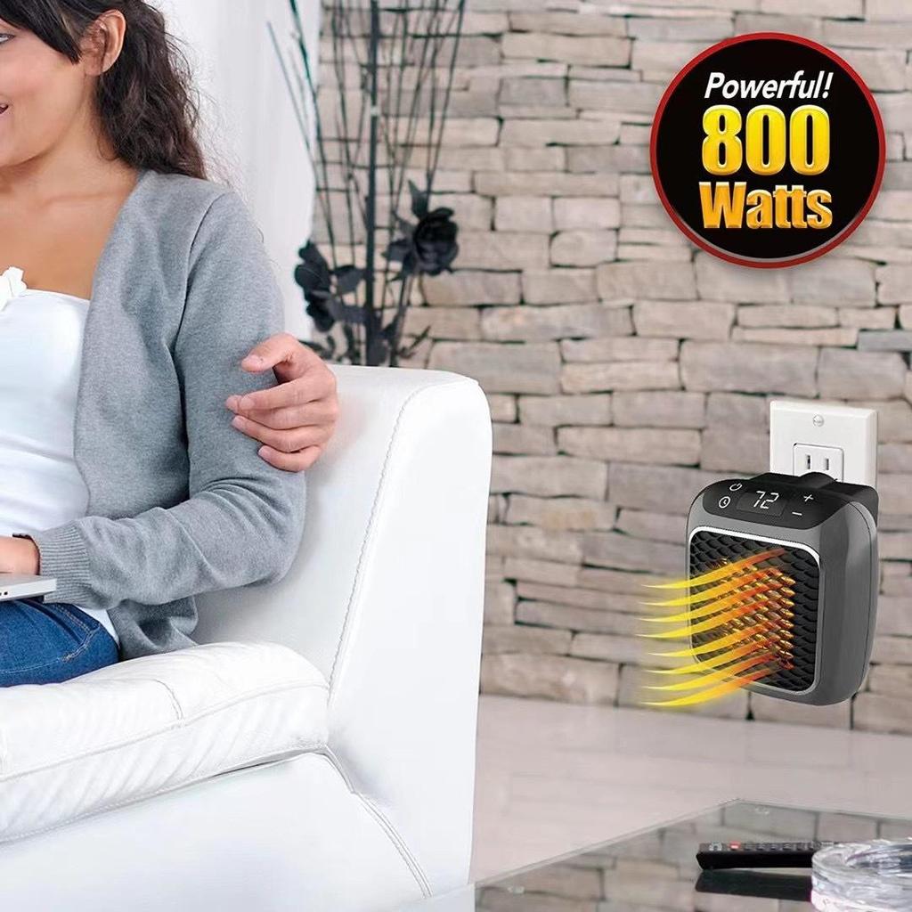 Wall Mounted Heater of Air Heater Household Office Thermostatic Mini Air Heater With Remote Control
