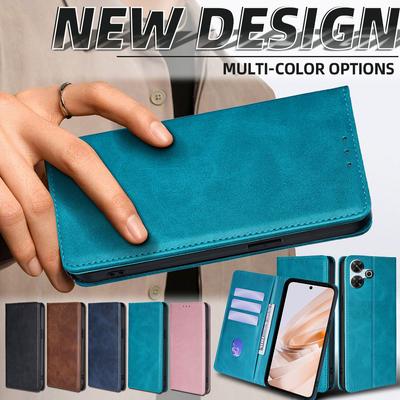 Etui książeczkowe z klapką magnetyczną i uchwytem na karty dla Xiaomi Redmi 14C 13 A3 A3X redmi Turbo 3 Pokrowiec ochronny z klipsem na pieniądze