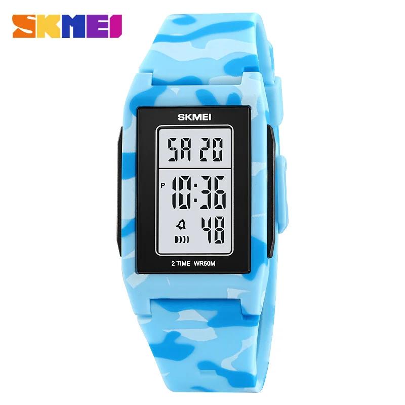 SKMEI 2321 Luxury Military Digital Watch for Men Sports Waterproof Electronic Mens Wristwatches Chrono Alarm 1988 Reloj Hombre