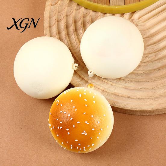 Stress Relief Squeeze Toy Simulation Steamed Bun Dumpling Sensory Soft Ball Fidget Stretchy Decompression Dough Desk