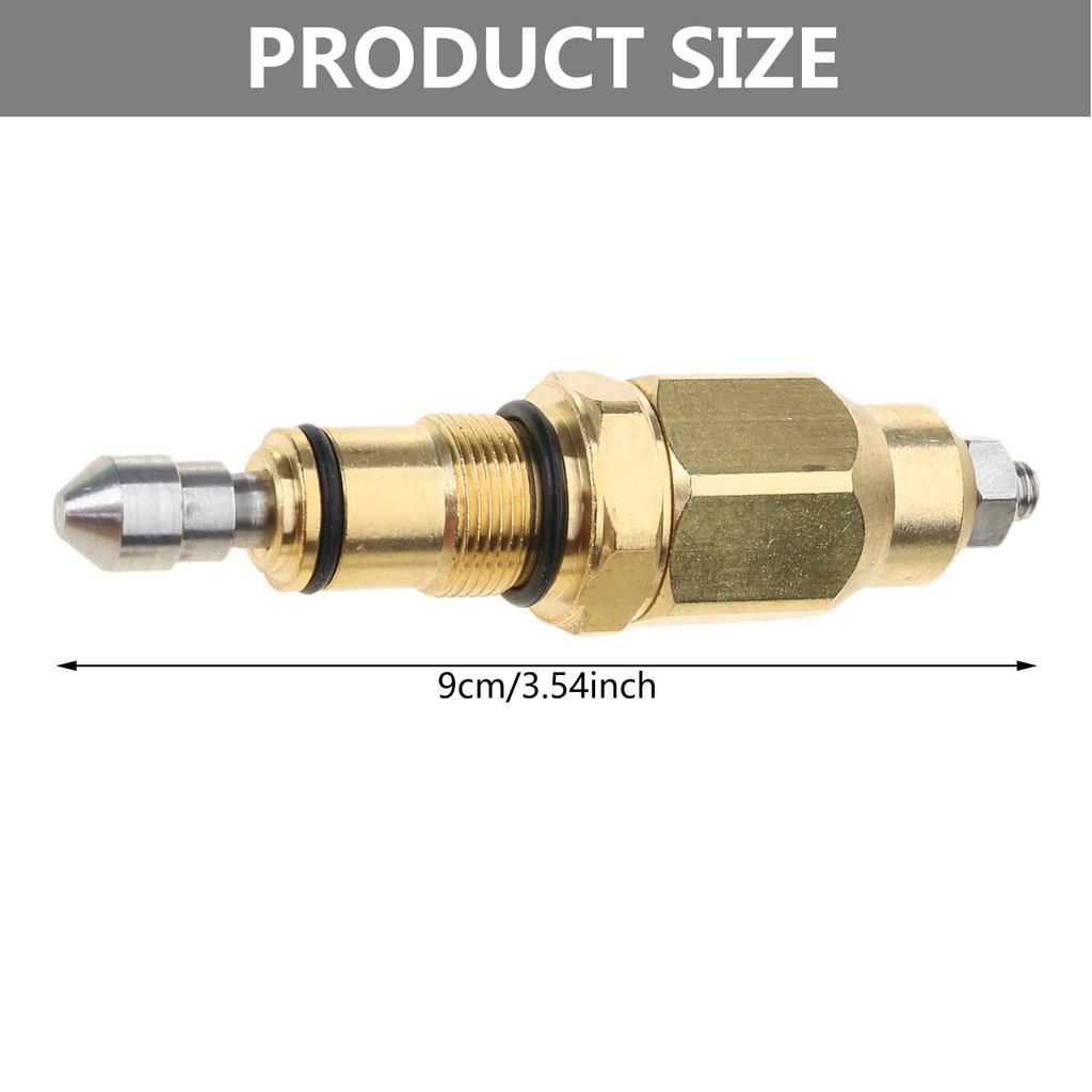 Bass Pressure Washer Unloader Valver Replacement Unloading Valve for RMV/RMW RMV2.5G30 RMW2.2G Pressure Washer Pump Part