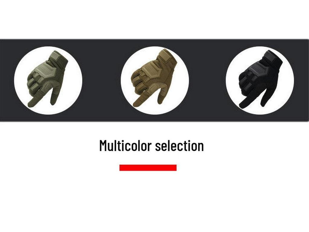 Unisex Taktische Handschuhe mit Rutschschutz: Verschleißfest, Stoßfest, Vollfinger-Touchscreen-Sport-Handschuhe