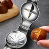 Chestnut and Walnut Cracker Stainless Steel Nut Cracker Home Chestnut Shelling Tool Hazelnut Shelling Tool Nut Cracking Knife