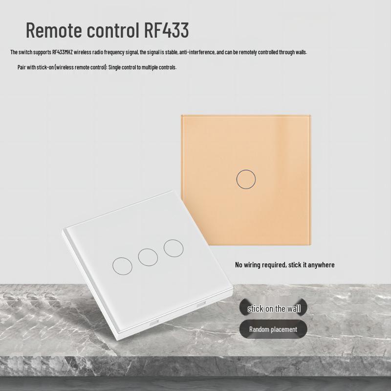 Tuya Smart WiFi Touch Switch with Universal Alexa & Google Voice Control