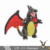 2PCS Charizard And Shiny Mega Charizard X Plush Set Stuffed Dolls - Yellow Two-Horn Black Dragon Rare Collectible Gift