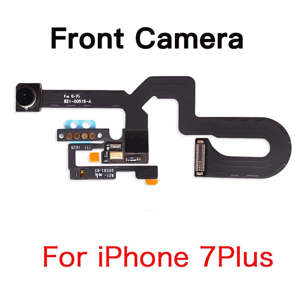 Inner LCD Parts Replacement For iPhone 7 8 Plus Front Camera Home Button Flex Cable Full Set Screws And Ear Speaker