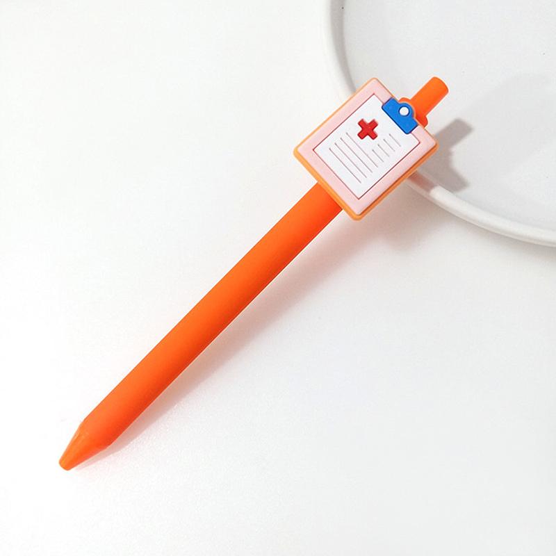 Krankenschwester Arzt Gel Stifte 0,5 Mm Schwarz Tinte Schreiben Stift Cartoon Ornament Versenkbare