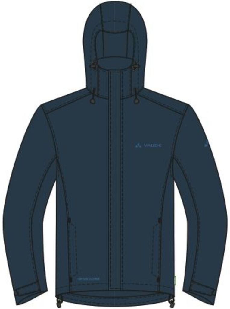 Куртка VAUDE мужская Escape Light Jacket (04341) dark sea uni
