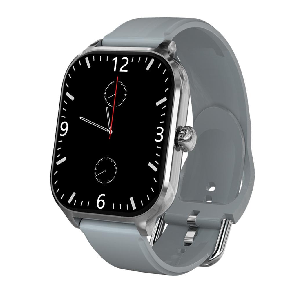 

H9 PRO MAX Смарт-годинник Bluetooth-дзвінок Нагадування про повідомлення 24-годинний моніторинг здоров я Смарт-годинник Подарунок для чоловіків та жінок срібний