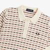 Fred Perry [Womens] Boucle Knit Polo Shirt - Silky Peach Afpf2519134-R33