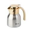 Diobao Coffee Insulated Tabletop Vacuum Stainless Suitable for Home Easy Opening and Keeps Coffee Ideal for Outdoor and As a Tabletop Water Jug 0.6L