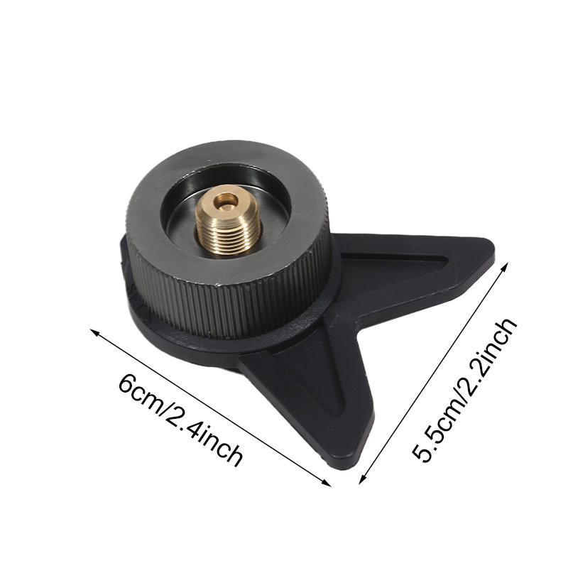 Camping Butane Adapter With Bracket Outdoor Portable Gas Tank Converter For Picnic Hiking Camping Equipment High Quality