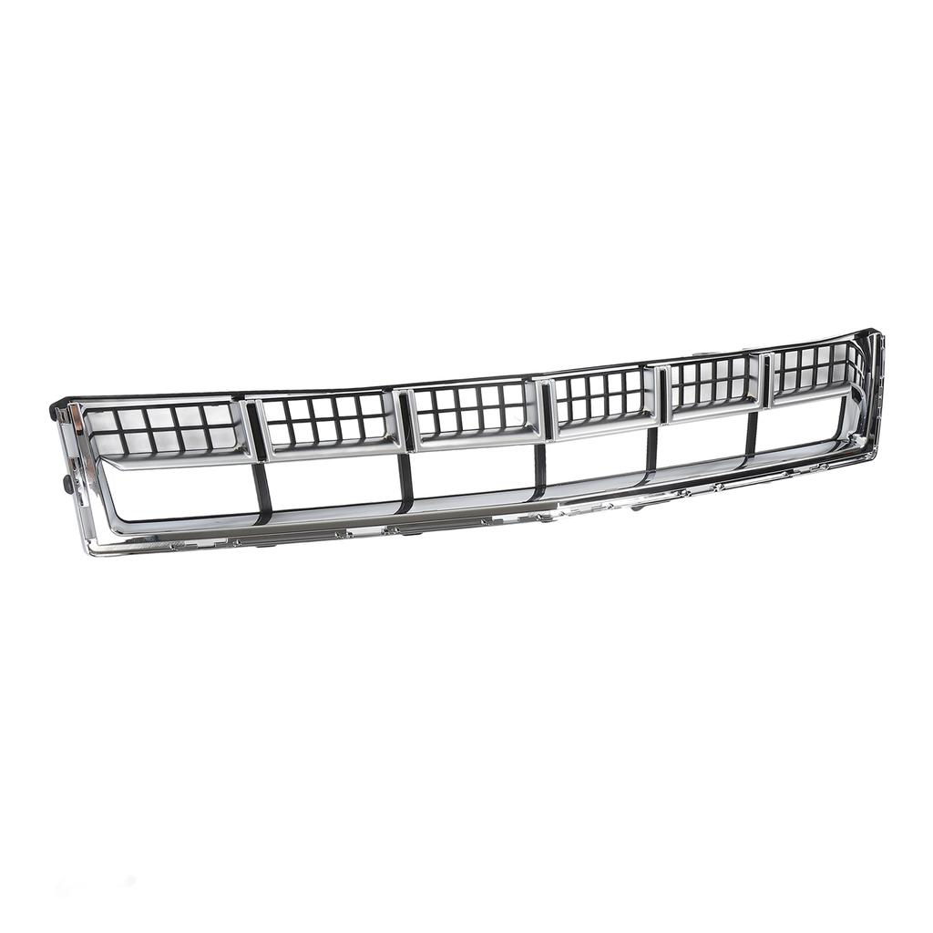 Front Bumper Lower Grille SK601167 Aerodynamic Waterproof Silver Grille Trim Panel Fit For SRX 2013 to 2016
