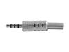 Jack Plug 3.5Mm 4-Pole Metal