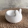Easters Bunnies Candle Cup Silicone Mold Rabbit Shape Eggs Holder Storage Bowl Mould for DIY Crafts Party Decors Making