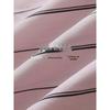 Women's Pink Stripe Cotton Button-Down Shirt