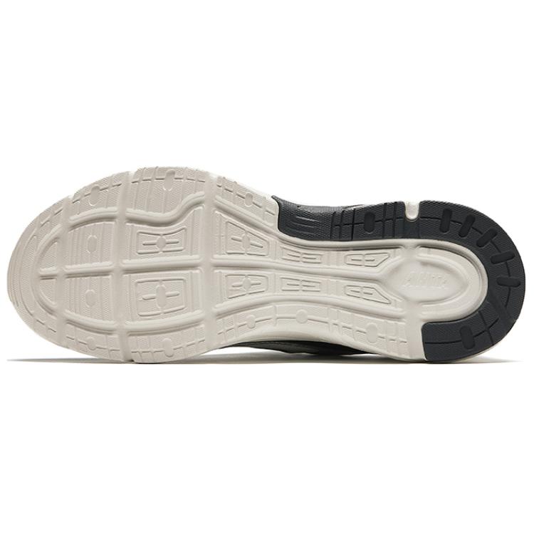 Anta Shock Absorbing Wear Resistant Low Top Casual Shoes Men Sneakers Black White 112428811-6