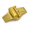 CASSIS Watch Strap D-Buckle PBF D-BUCKLE2 16mm Gold Mirror Buckle with Replacement Tool (CAYGM2016)