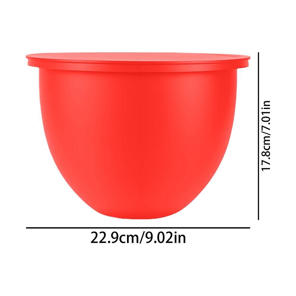 Mixer Bowl Liners 5 Qt Silicone Blender Bowl Attachment Liners Heat-Resistant Insert Kitchen Accessories for Dough Whipping