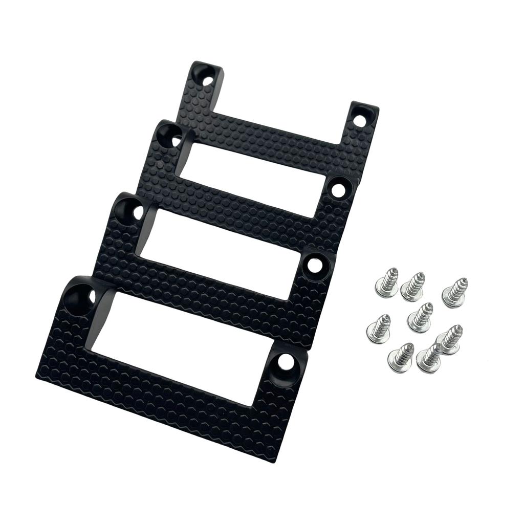 4pcs Universal Tape Measure Holder Rack Tool Storage Organizer Hanger for Garage and Workbench for Power Tool On Ladder
