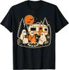 Halloween Camping Ghost Camper Vintage Style T-Shirt