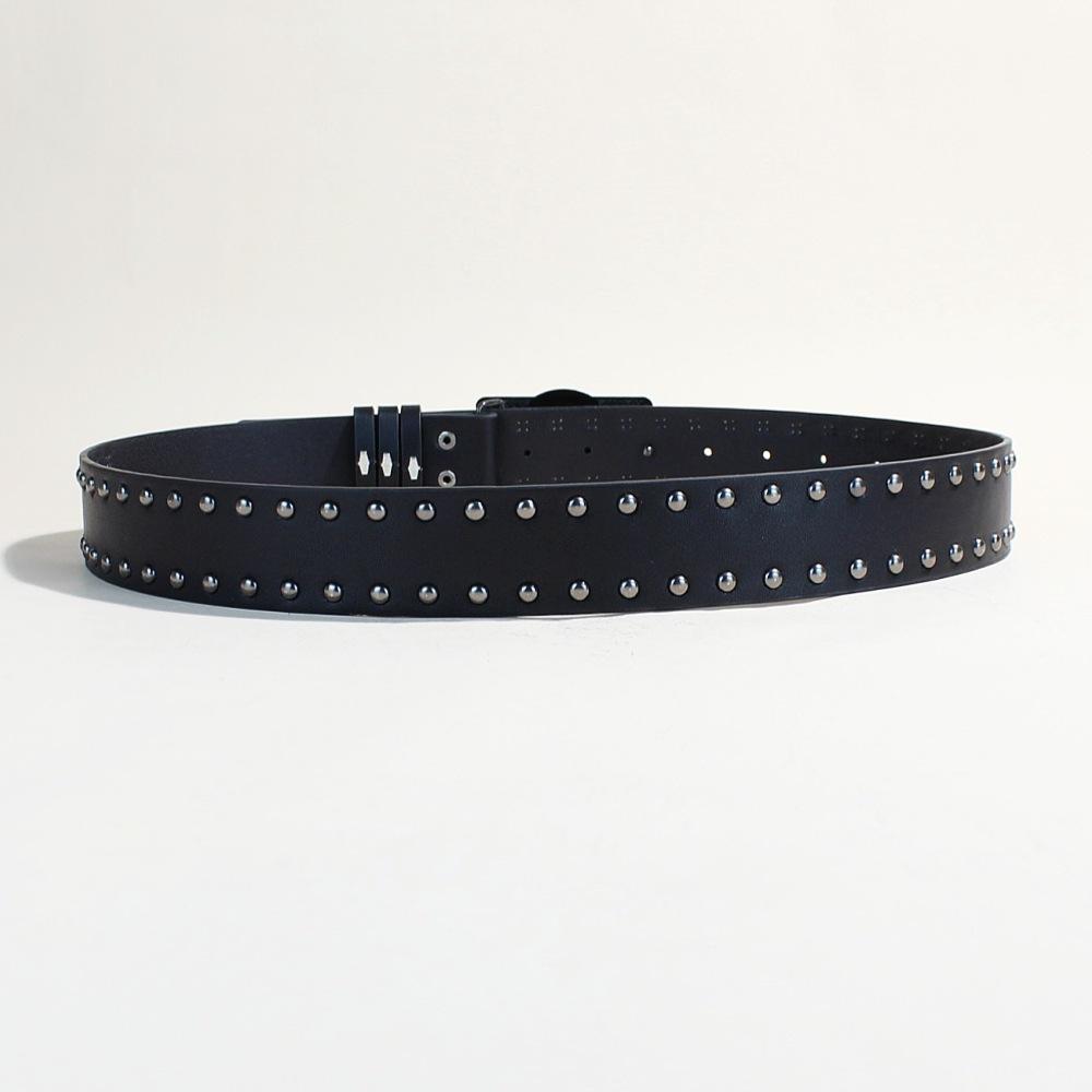Gürtel Herren Schädelgürtel Punk Snap Hosen Gürtel Damen