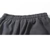 320g Cotton Double-Sided Drawstring Cuffed Sweatpants - Unisex Casual Elastic Long Pants