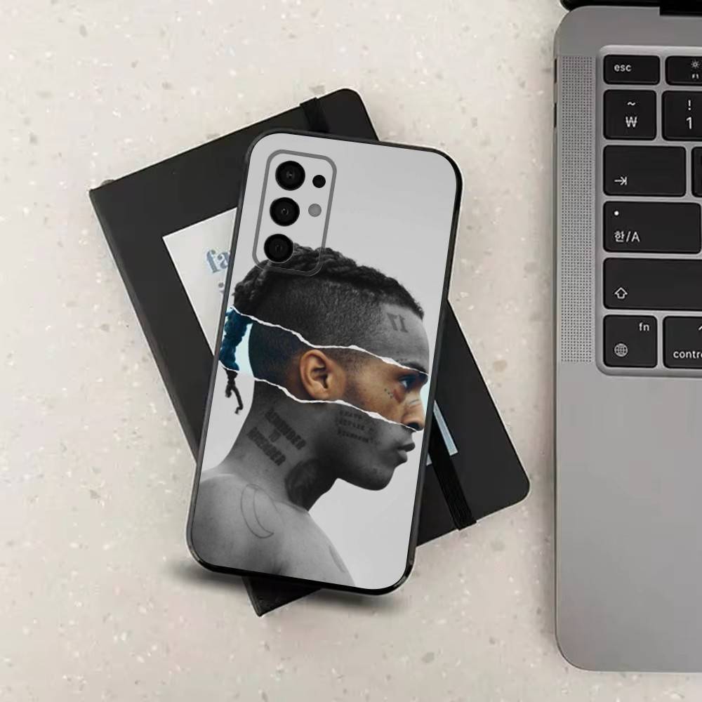 Rapper X-XXXTENTACION Cool Phone Case For Samsung Galaxy A73,31,8,9,53,32,72,41,J7,52,71,22,Note Soft Black Silicone Cover