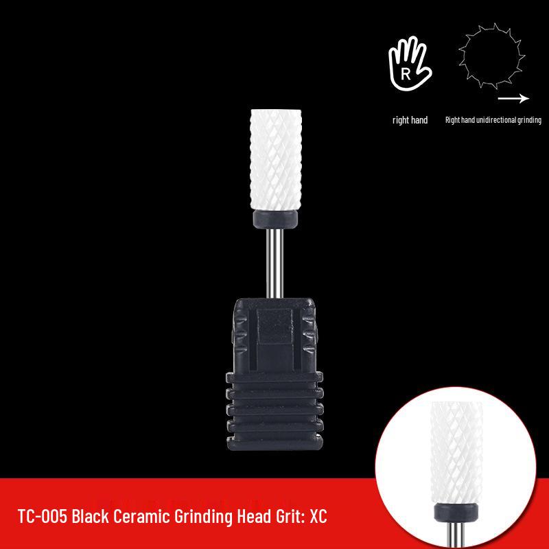 Single Bullet-Shaped Ceramic Nail Grinding Head 2.35