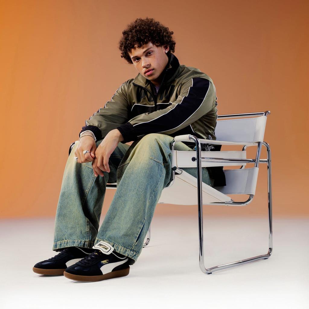 Кроссовки Puma Palermo Premium Unisex черный/белый