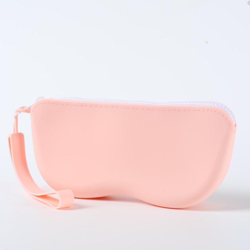 1PC Car Glasses Case Waterproof Silicone Carrying Case for Eyeglasses and Contact Lenses,Suitable for Men and Women eye contacts