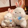 Bottle Rabbit Feeding Plush Toy Cartoon Animal Stuffed Doll Gift Decoration