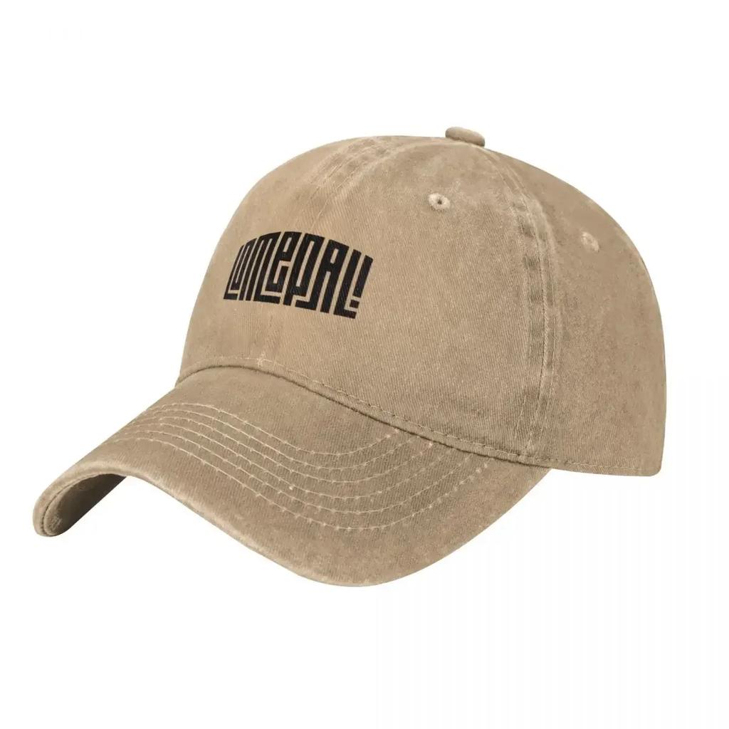 Lomepal schwarze Schrift Baseballkappe Truckerhut taktische Kappe Luxus Unisex Kappe Damen Hüte Unisexs