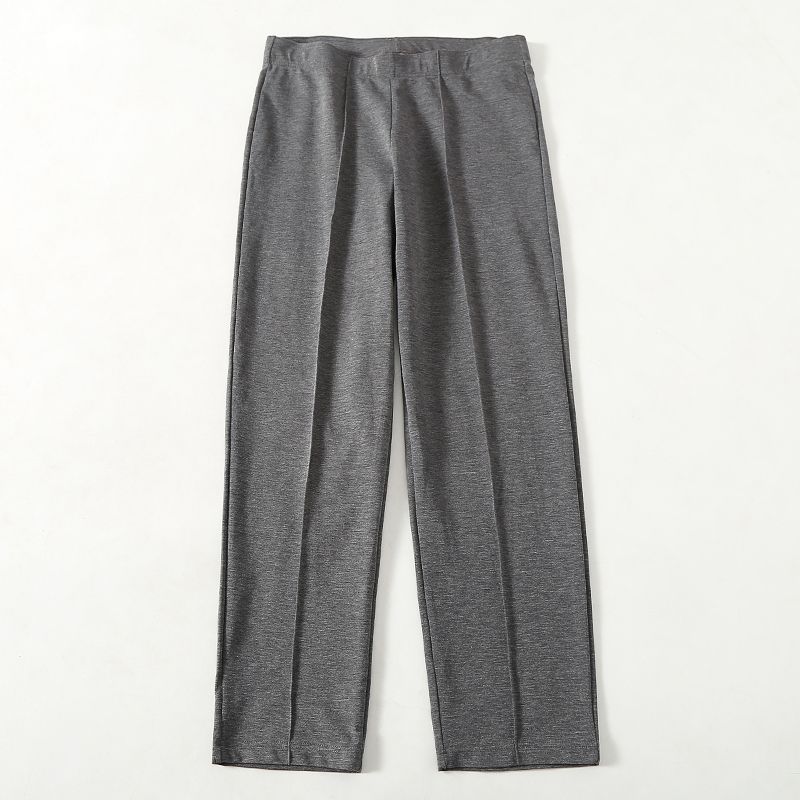 

Foreign Trade European And American Plus Size Ladies Ponte-De-Roma Pencil Pants Spring And Summer Clothing Gray XL