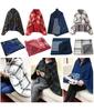 Flannel Snap Blanket Office Wearable Home Decor Outdoor Travel Supplies Multi-function Plaid Multi-style Shawl Lazy Leisure