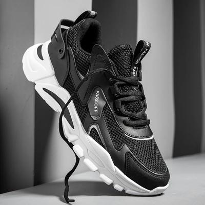2024 Neue Herren-Sneaker Original Casual Mesh Atmungsaktiv Schnürschuhe Outdoor Sportschuhe Herren-Sneaker Dicke Sohle Beliebtes Modell