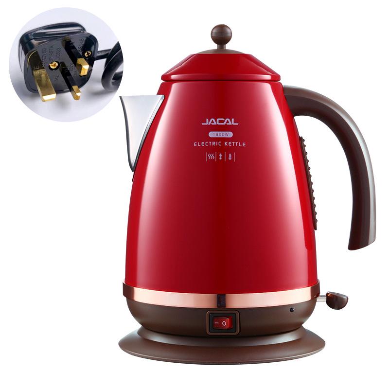 Jigao GL-E11A Retro Electric Kettle, 304 Stainless Steel Household Kettle