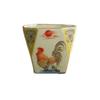 Ru kiln teacup twisted branch lotus auspicious eight square cup retro big rooster teacup master cup single cup ceramic cup